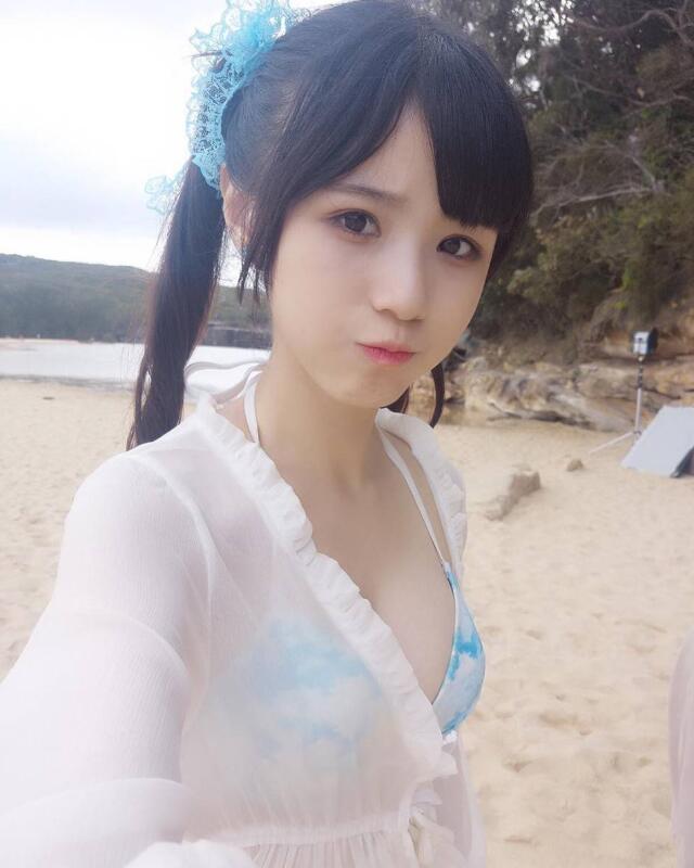 GNZ48卢静生活照写真，GNZ48卢静微博图片，卢静泳装尺度写真集